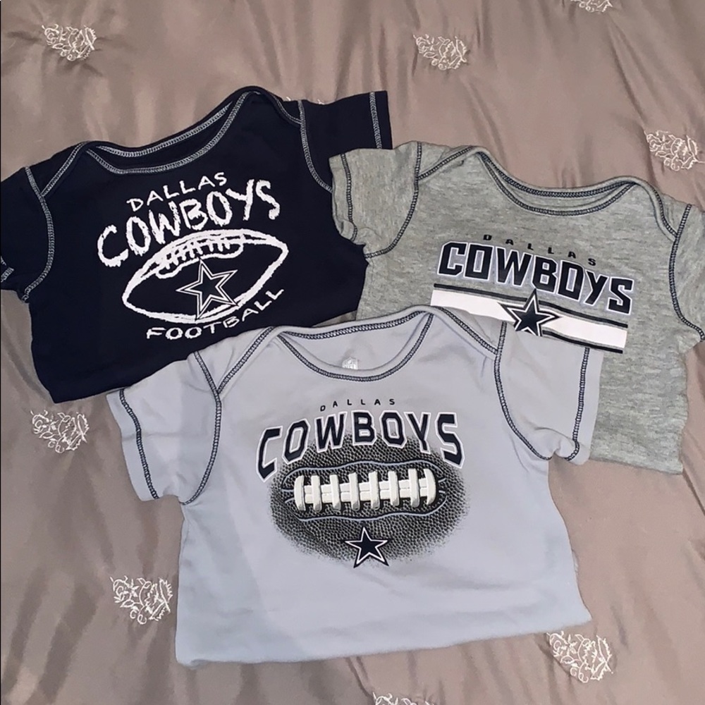 3 Cowboys Onesies